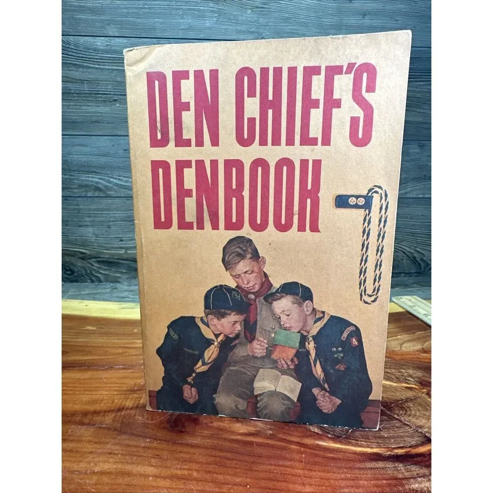 Den Chiefs Ebook  Book Cub Scout Boy Scouts America used 1968 Edition 1969 Print